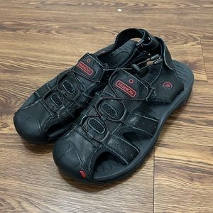 Fashion Black Men’s Sandals Size 46